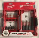 Milwaukee Tools Shockwave 22pc. Automotive Impact Driver Bit Set NEW 48-32-4016