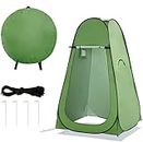 GNASTAS Portable Privacy Pop Up Polyester Dressing Changing Tent, Outdoor Tent, Foldable Outdoor Shower Tent, Camp Toilet Tent,Rain Shelter for Camping 1pc(Green)