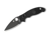 Cuchillo plegable Spyderco Manix 2 FRCP Black Blade PlainEdge CTS BD-1 ✔️ 01SP876