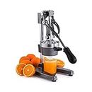 Commercial Manual Juicer - Juice Presser - Hand Press Juicer Extractor Squeezer Orange Citrus (Gray)