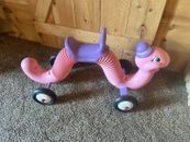 Radio Flyer Inch Worm Child Ride-On Classic Toy Pink