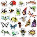 Insect Stickers for Kids Scrapbook Stickers Bug Stickers Insect Stickers for Water Bottles Laptop Vinyl Stickers(50 Pcs)
