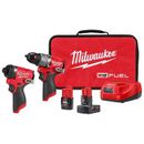 MILWAUKEE TOOL 3497-22, 48-32-4098 Drill/Impact Driver Tool Combo Kit,75pcs