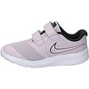 Nike Baby Star Runner 2 Velcro Running Shoe, iced Lilac/Off Noir-Solar-White, 4C Regular US Toddler