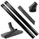 SPARES2GO Extension Rods/Attachment Hoover Tubes Tool Kit for Titan Vacuum Cleaner (32mm Nozzle Diameter)