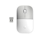 HP Z3700 G2 Wireless Mouse - White, Sleek Portable Design fits Comfortably Anywhere, 2.4GHz Wireless Receiver, Blue Optical Sensor, for Wins PC, Laptop, Notebook, Mac, Chromebook (681S1AA#ABL)
