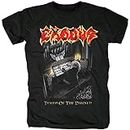 of Bloodhoof Exodus Pop-Dance T-Shirt Black Graphic Unisex Tee Shirt L