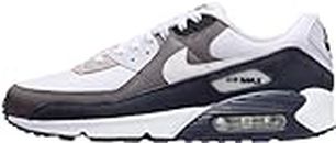 Nike Air Max 90 Men's Shoes Size - 10, Flat Pewter/White-black