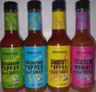 Gorro escocés Scorpion pimienta fantasma habanero a elección mezcla y combina salsa caliente