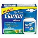 Claritin Allergy Medicine, 24-Hour Non-Drowsy Relief 10 mg, Value Pack, 105 Tablets