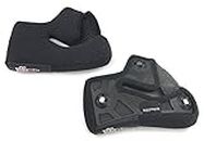 BELL Race/Pro Star Cheekpads Triple Density Street Motorcycle Helmet Accessories - Black / 55MM