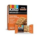 KIND Breakfast Bar, Peanut Butter, Gluten Free, Non GMO, 50 Grams, 4 Count
