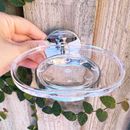 Soap Dish Holder Chrome Shelf  Wall-mounted for Bathroom Accessories AU Stock