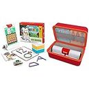 Osmo - Little Genius Starter Kit for iPad (Preschool Ages) and Grab & Go Small Storage Case Bundle (for iPad Starter Kits) iPad Base Included