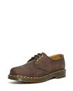 Dr. Martens Unisex 1461 3-Eye Lace-Up Crazy Horse Leather Oxford Shoe, Brown, UK 10/US M11W12