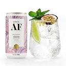 FREE AF Non-Alcoholic Vodka Spritz | Ready to Drink Mocktail | Natural Flavors & Zero Sugar | Zesty Passionfruit & Lime | 8.4 fl oz Cans (12 pack)