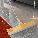 Clearance Floor Squeegee - Lightweight Squeegee Scrubbers Household Broom Adjustable 180° Swivel Joint for Garage Concrete Tile Floors Shower Glass Wall Windshield Window Cleaning
