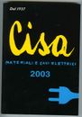 Catalog List of Components Electrical Equipment & Cables CISA 2003 Vimar Alarms