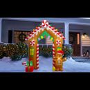 10FT CHRISTMAS LED INFLATABLE GINGERBREAD ARCHWAY