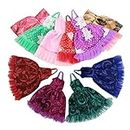 Doll Accessories Dresses Handmade Clothes for Dolls New Star Design Dress (Pack of 10) (Princess Dress)