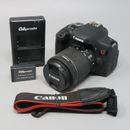 Canon EOS Rebel T6i réflex digital con lente EF-S 18-55 mm IS STM más tarjeta SD