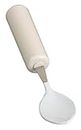 Homecraft Queens Cutlery, Soft-Coated Tablespoon (Eligible for VAT relief in the UK) Stainless Steel Adaptive Dining Utensil for Elderly, Disabled, Handicapped, Large Built-Up Handle for Good Grip