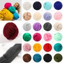Bulky Wool Yarn Chunky Arm Knitting Super Soft Giant Ball Roving Crocheting DIY