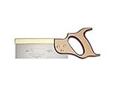 Footprint Dovetail Saw - Made in Britain - 20 TPI - Brass Back - Beech Handle