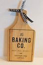 "The Baking Co." Wood Kitchen Sign for Farmhouse Home Decor NEW