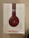 Beats Solo2  Luxe Edition Red Amber On Ear Headphones 