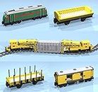 Heavy Transformer Transport Train: Lego(R) MOC building instructions (LEGO Train MOC plans)