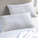 Hotel Quality Quilted Pillows Bounceback Anti Allergy Feels Like Down Pillows