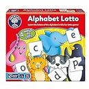Orchard Toys Alphabet Lotto Game, Learn the Letters of the Alphabet, Fun Memory Game For Children Age 3-6. 4 ways to play! Educational Toy
