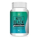 Healthy Nutrition Keto Black Premuim, Ketone Bodies Activator, Supports Weight Management for Men & Women with Garcinia Cambogia, Green Tea Extract, Green Coffee Extract Veg 60 Capsules -Pack of 1