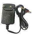 EHOP 6.8V Dc Power Adapter Charger For Britelite Torch,Metal Flash Light Rechargeable,Toys With Led Indicator (6.8V Dual Pin), Charging Adapter, Black