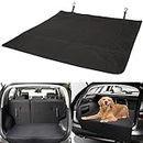 CICMOD Car Boot Liner for Dogs Universal Waterproof Car Boot Cover Protector Fits Cars, Trucks, Hatchback, SUV (Black)
