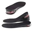 Purastep 4 Layers 9 cm (3.5 Inch) Height Increasing Shoes Insoles - For Men And Women - 1 Pair