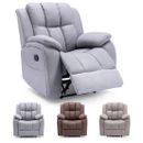 BROOKLINE ELECTRIC FABRIC AUTO RECLINER ARMCHAIR GAMING USB LOUNGE SOFA CHAIR