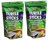 Mistletoe Product Toya Turtle Sticks 100g x 2- Turtle Food - Great for All Kinds of Aquatic Turtles - for Optimum Nutritional Balance