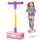 Toys for 3-12 Year Old Girls, Notique Pogo Stick Girl Toys Age 3-12 Outdoor Toys for Kids 3-12 Pogo Jumper Toddler Girl Toys Gifts for 3-12 Year Old Girls for Kids Pink