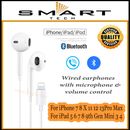 For iPhone 14 7 8 X 11 12 13 Pro Max Wired Bluetooth Earphones Headphone Earbuds
