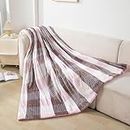 HOKIPO Sherpa Mild Winter and AC Blanket Double Bed Queen, 200x230 cm / 6.5x7.5 feet, Pink (AR-4922-PNK)