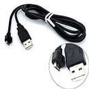 PS4 Controller Charging Cable 6 feet Sync Cord, Play and Charger USB 2.0 A to Micro Cable for PlayStation 4/ Dual Shock 4/ PS4 Slim/ PS4 Pro/Xbox One/Xbox One S/Xbox One Elite/Xbox One X Gamepad Wire