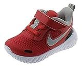 Nike Kids' Revolution 5 TDV Casual Shoe (University Red/Light Smoke