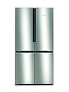 Siemens KF96NVPEAG French Door Fridge Freezer with noFrost, multiAirflow, hyperFresh,superCooling & superFreezing function, holidayMode, 183x91cm, Silver, iQ300, Freestanding