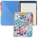 Arthivarz Spiral Clipboard Folio with refillable Lined Notepad - Gentle Blue