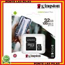 Kingston - Tarjeta Micro SD 32GB Memoria MicroSD Almacenamiento Móvil Tablet