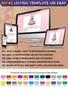 Auction Listing eBay HTML Template Design with fast delivery & FREE installation