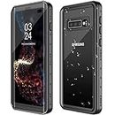 AICase Cover impermeabile per Samsung Galaxy S10 Plus,[certificata IP68] 360°Protection Waterproof [Antioc] Antipolvere, Anti-Neve