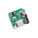 Electronic Spices 5V Bluetooth Amplifier FM USB AUX Card Wireless HI-FI Module with mic Audio Player Decoder Module Kit 5w